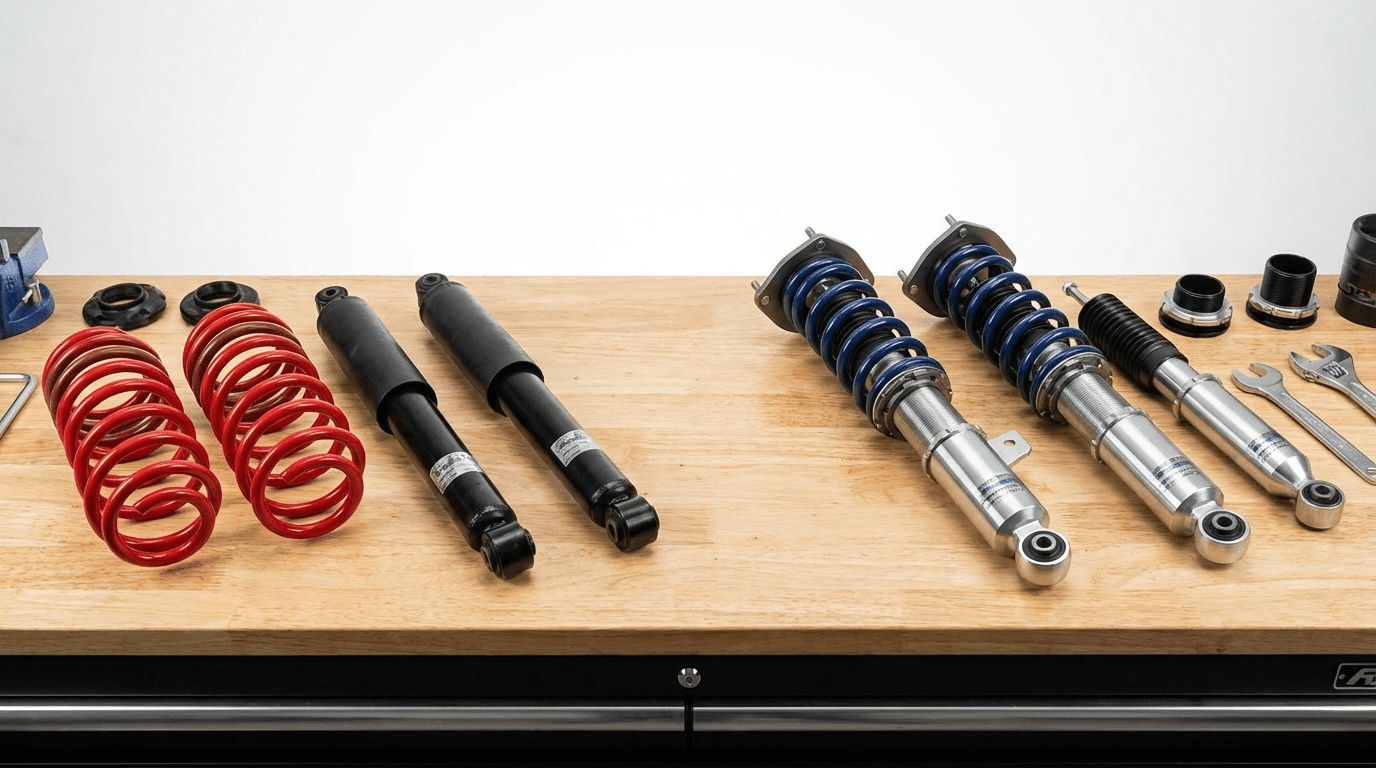 Lowering Springs vs Coilovers: Which Is Right for Your Car?