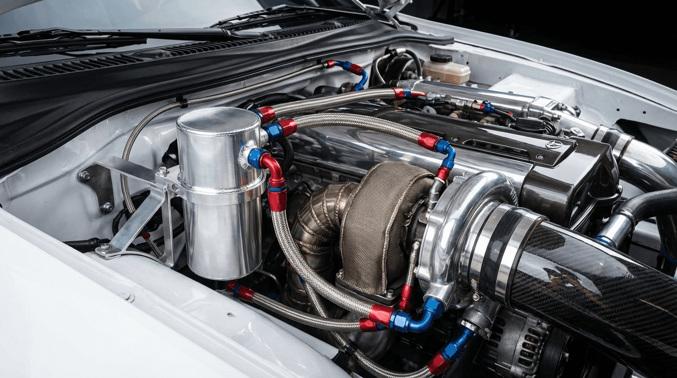 Oil Catch Cans Explained: Blow-By, PCV Systems, and Why Your Turbo Car Needs One